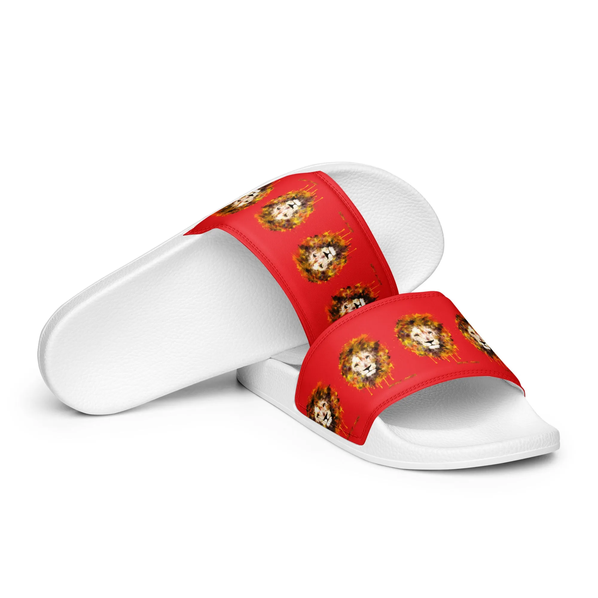Red Women's Slides