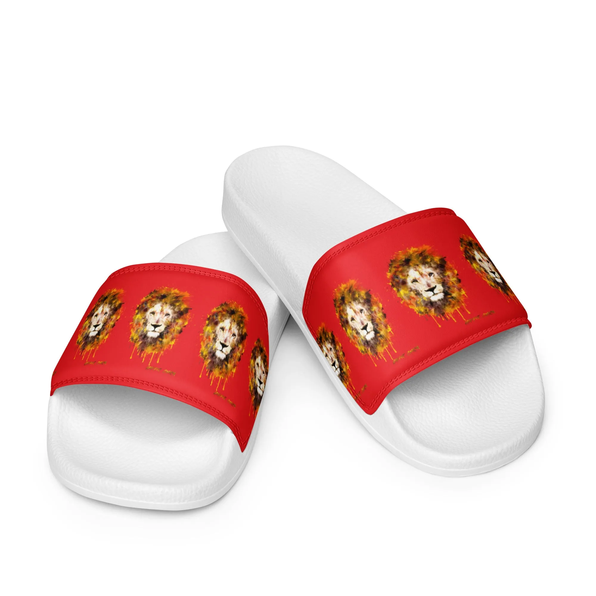 Red Women's Slides