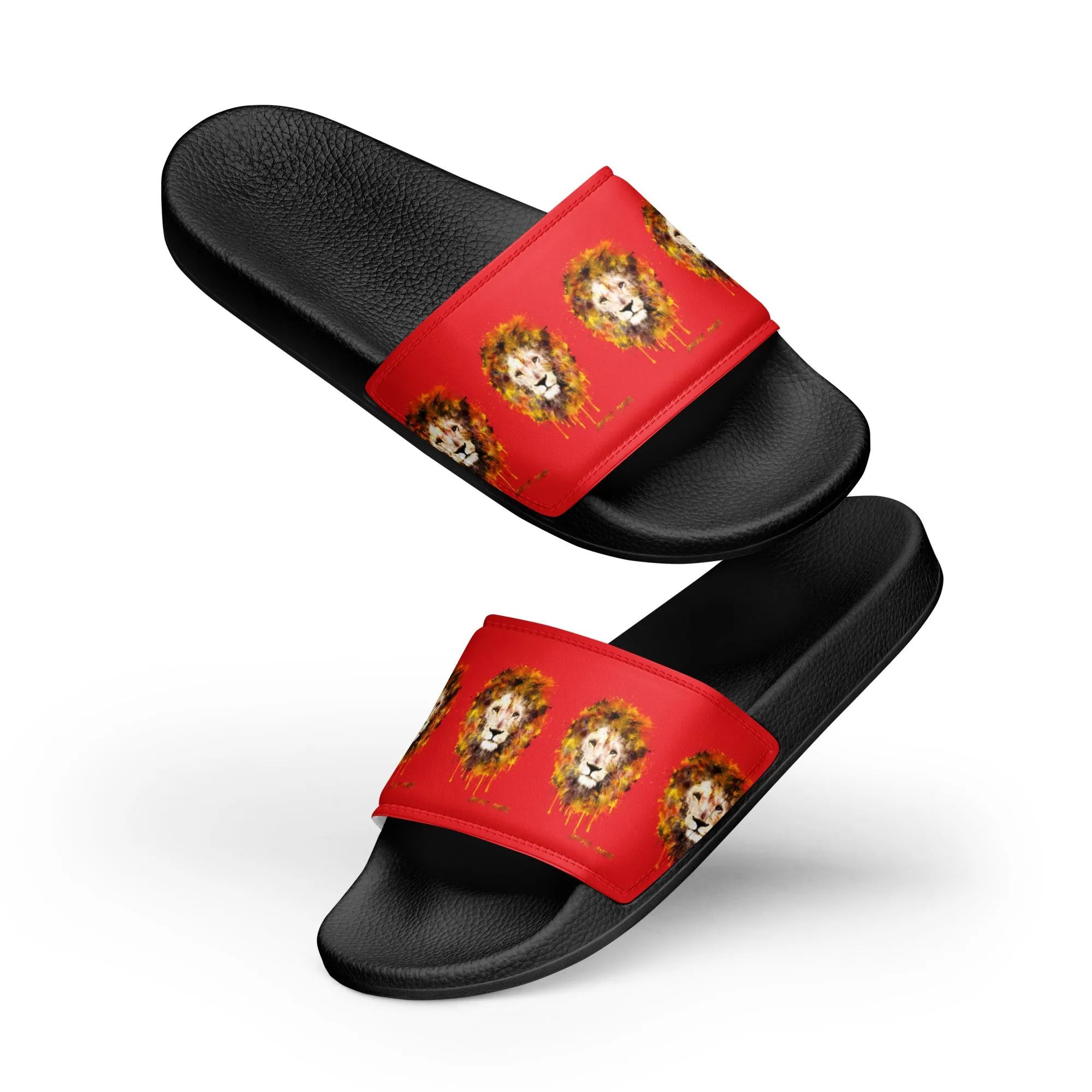Red Women's Slides