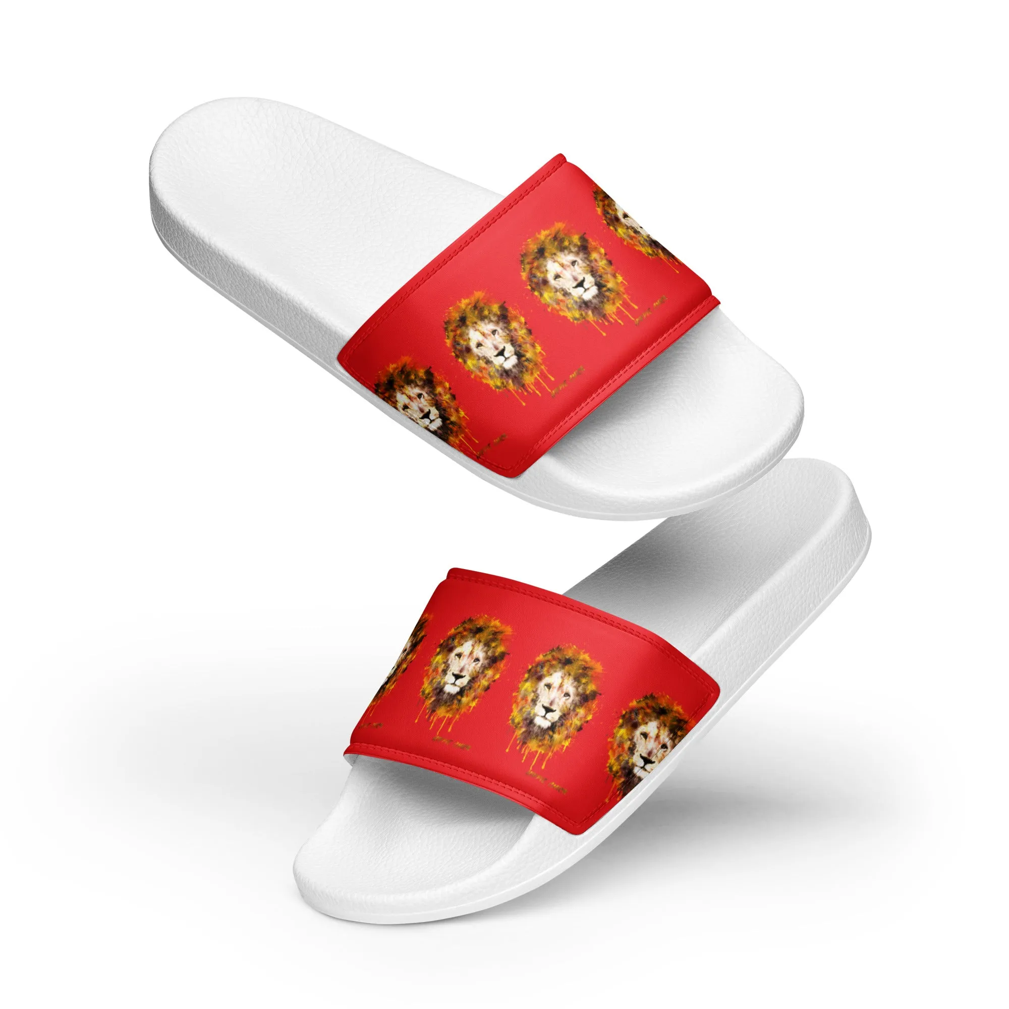 Red Women's Slides