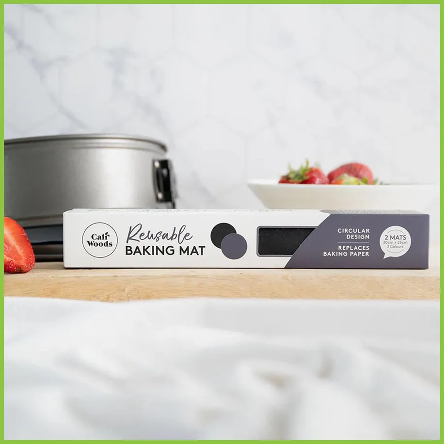 Reusable ROUND Baking Mats - CaliWoods