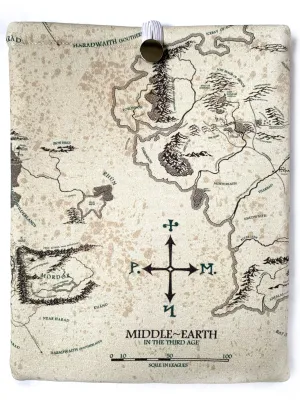 Rings Map Book Sleeve