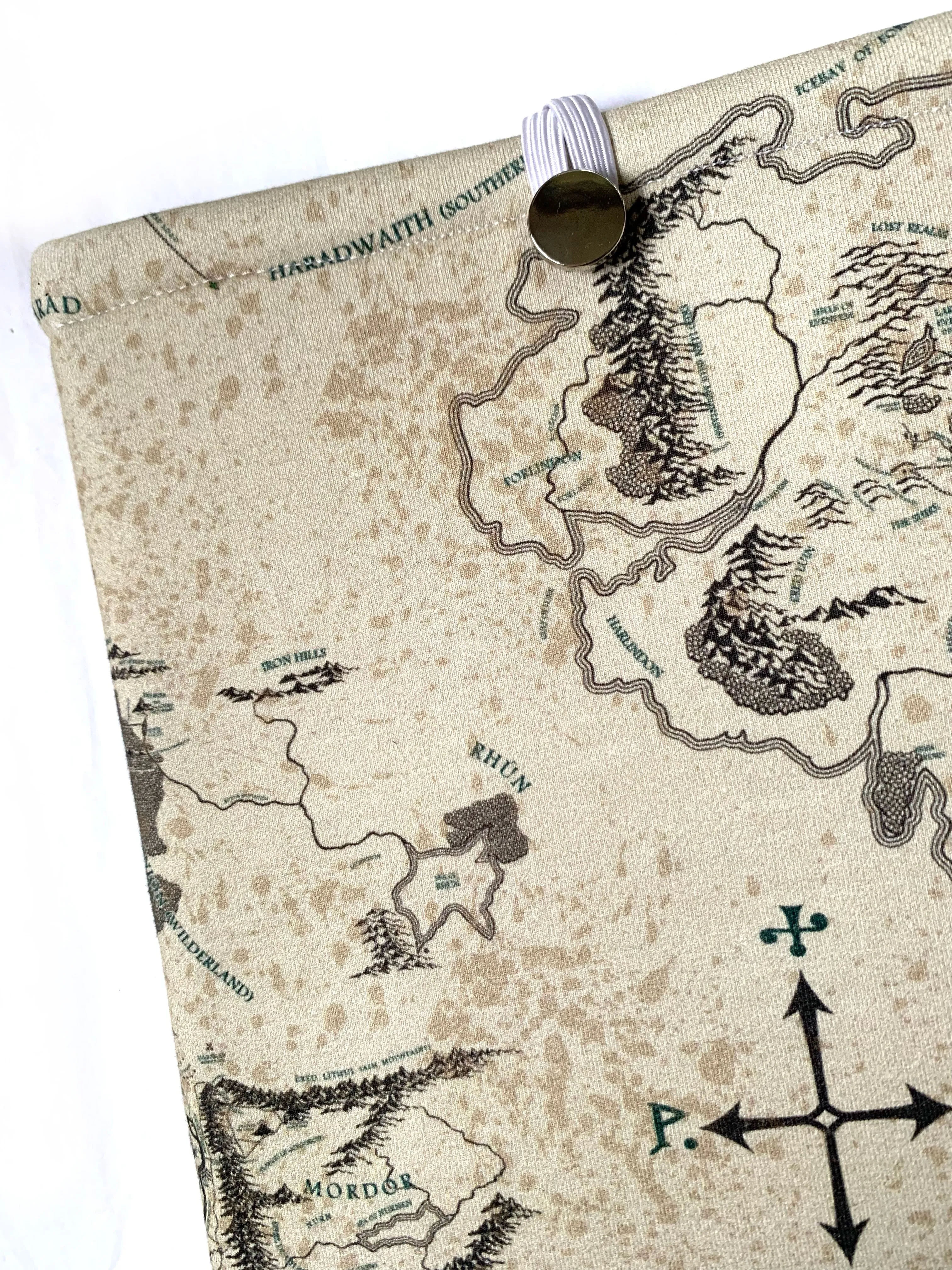Rings Map Book Sleeve