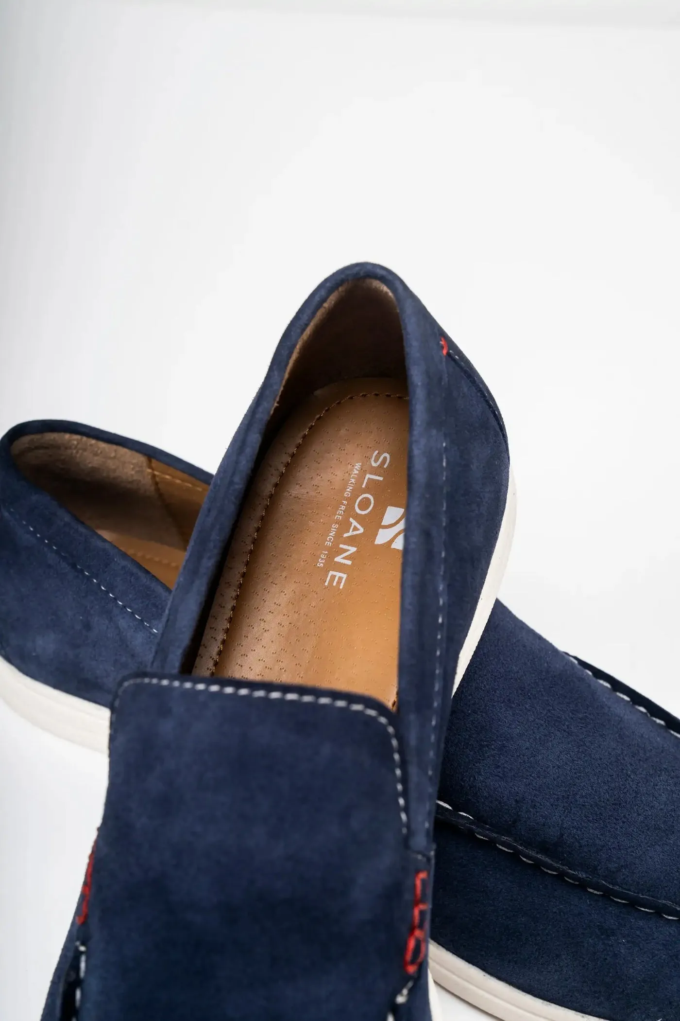 Rocca Suede Loafer in Blue