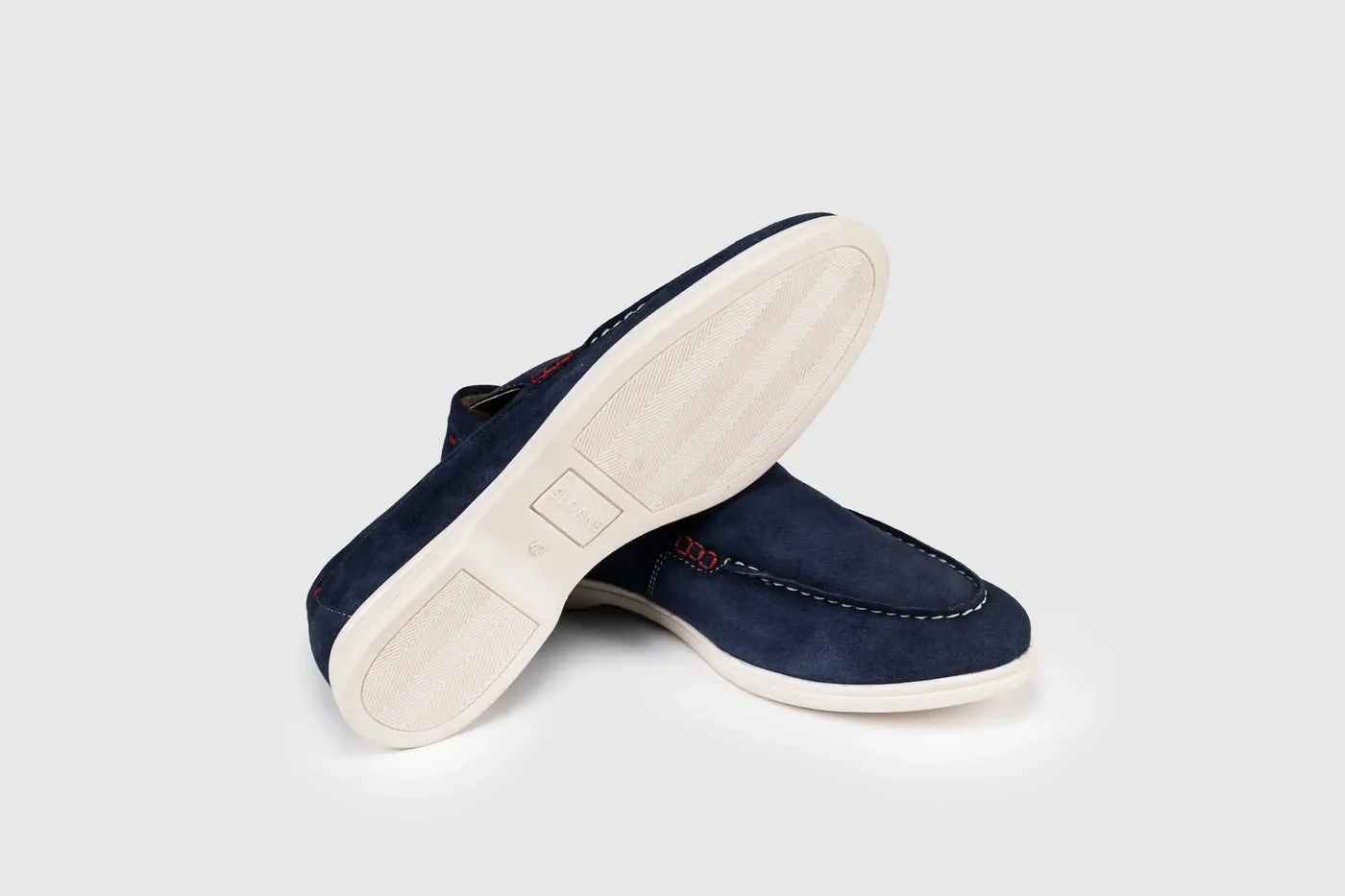 Rocca Suede Loafer in Blue