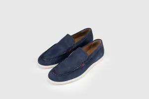 Rocca Suede Loafer in Blue
