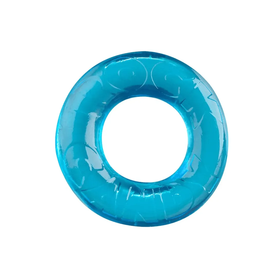 Rock Candy Gummy Ring (Cock Ring) - Blue