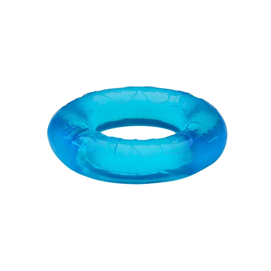 Rock Candy Gummy Ring (Cock Ring) - Blue