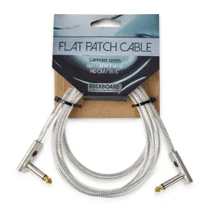 RockBoard SAPPHIRE Series Flat Patch Cable, 140 cm / 55 1/8"