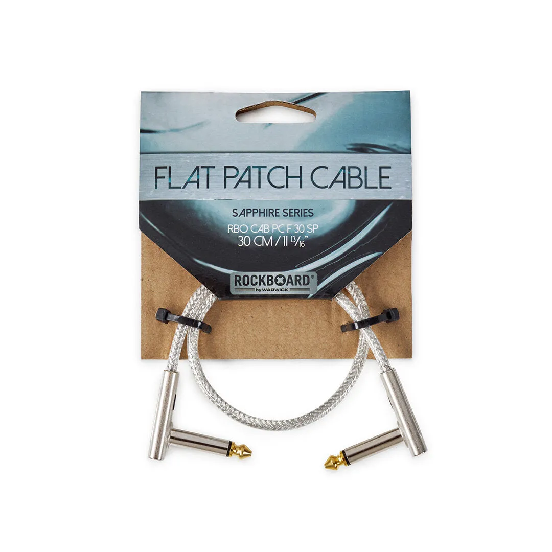 RockBoard SAPPHIRE Series Flat Patch Cable, 30 cm / 11 13/16"