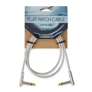 RockBoard SAPPHIRE Series Flat Patch Cable, 80 cm / 31 1/2"