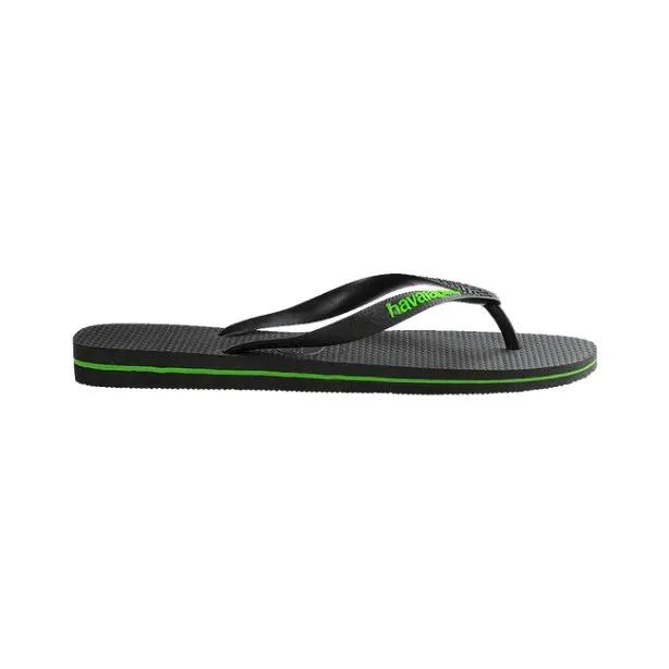 Rubber Logo - Black/Neon Green