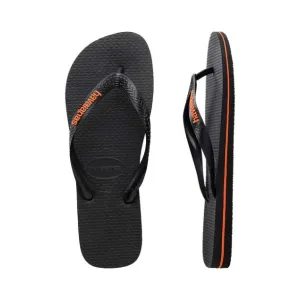 Rubber Logo - Orange/Black