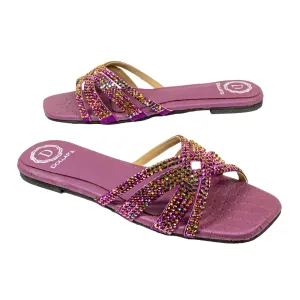 Sadaf Flats S164F - Purple