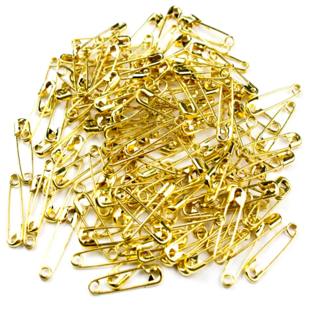Safety Pins For All Applications - Yellow Brass
