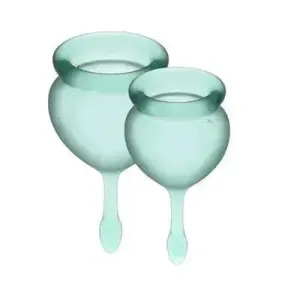 Satisfyer Feel Good Menstrual Cup (Dark Green)