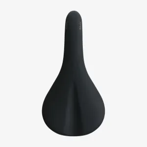 Selle SCOOP FLAT ELITE BLACK-BLACK - FABRIC