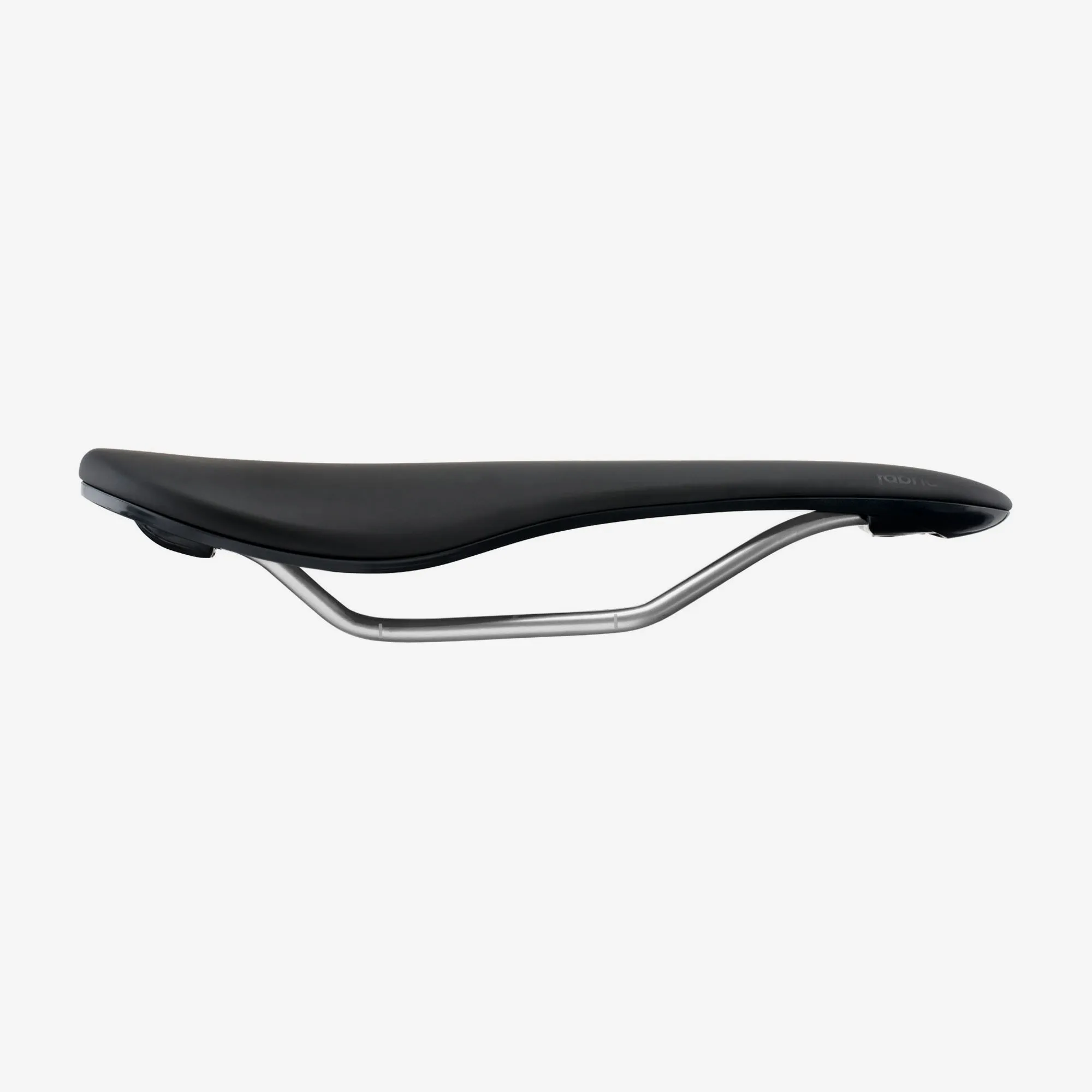 Selle SCOOP FLAT ELITE BLACK-BLACK - FABRIC