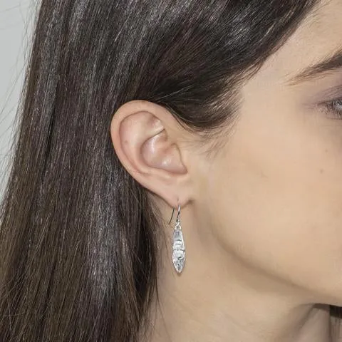 Silver Chris Craft Earrings