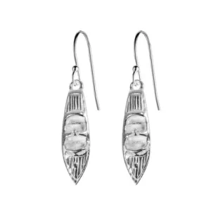 Silver Chris Craft Earrings