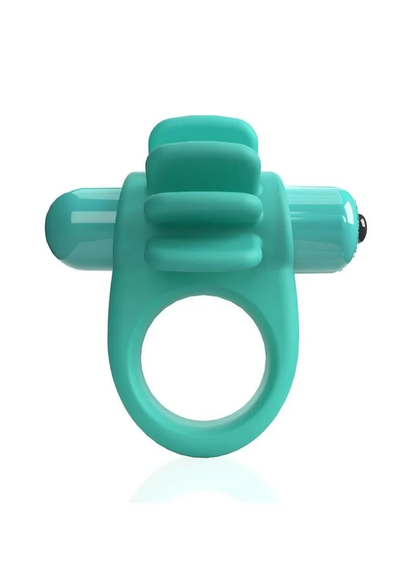 Skooch Vibrating Couple's Ring with Clitoral Ticklers