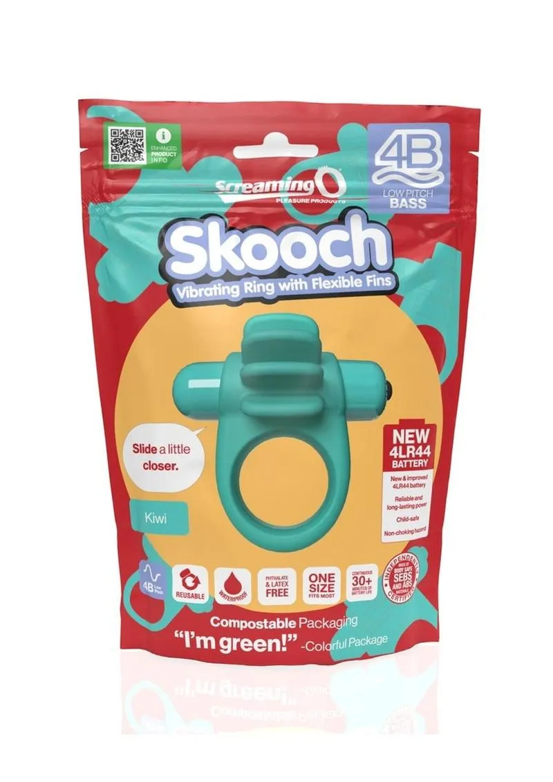 Skooch Vibrating Couple's Ring with Clitoral Ticklers
