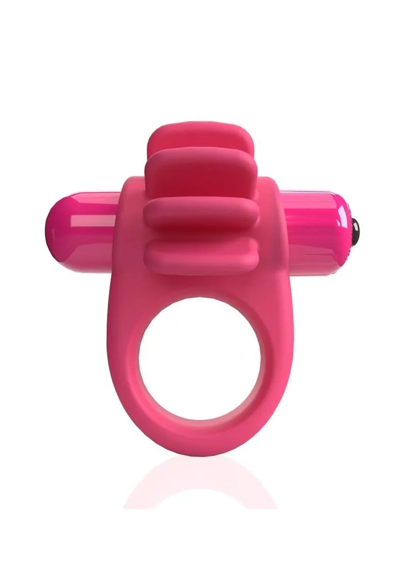 Skooch Vibrating Couple's Ring with Clitoral Ticklers