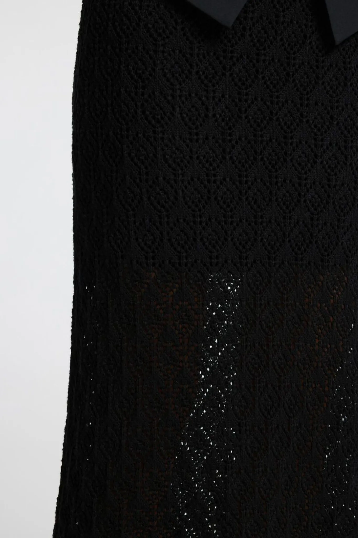 SLFNIVA  HW KNIT SKIRT - BLACK