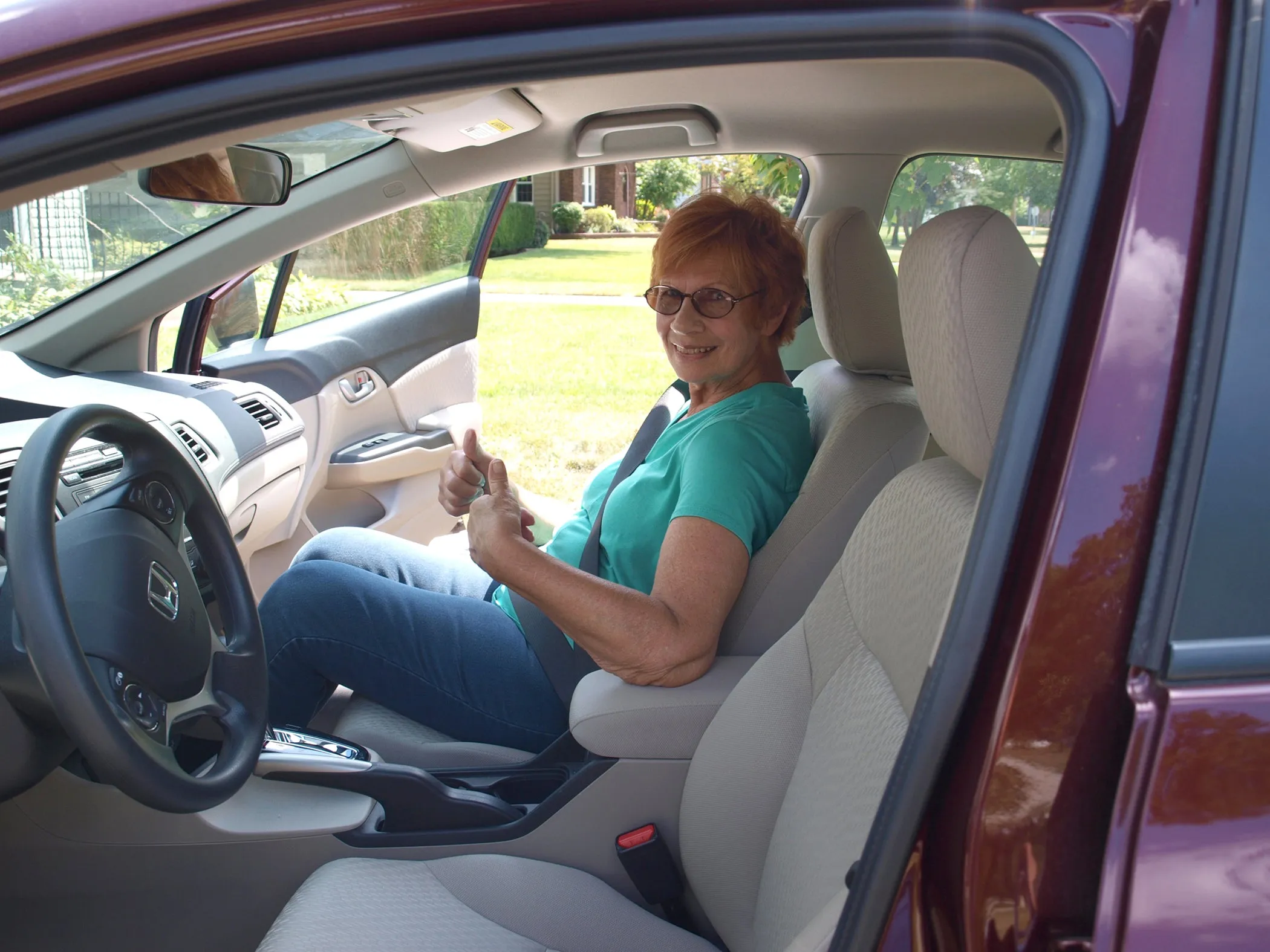 Slide 'n Ride vehicle transfer seat