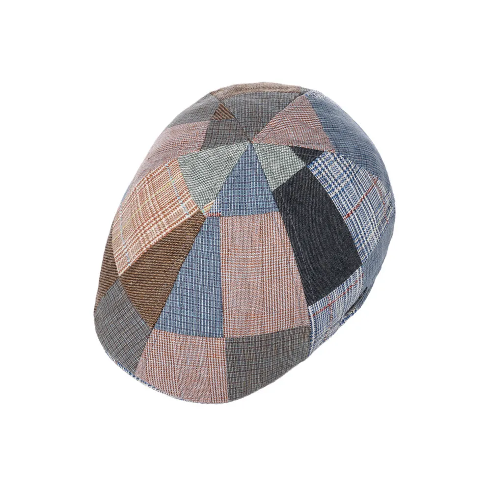 Stetson - Texas Clarson Patchwork - Sixpence/Flat Cap - Mixed Colours