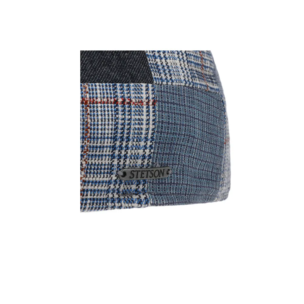 Stetson - Texas Clarson Patchwork - Sixpence/Flat Cap - Mixed Colours