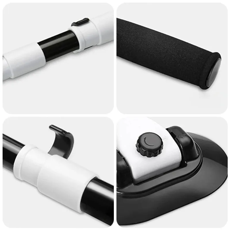 Telescoping Car Wash Brush with 15° Bend
