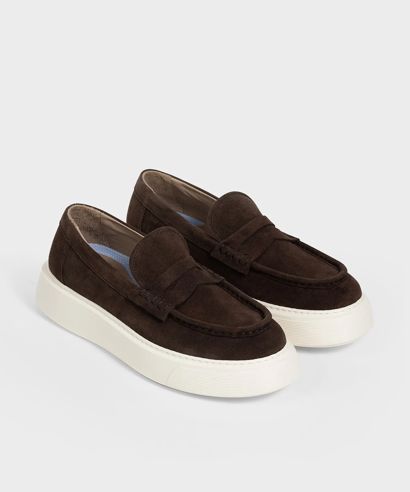 The Loafer Dark Brown Suede