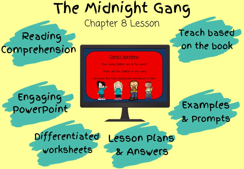 The Midnight Gang Reading Comprehension Lesson