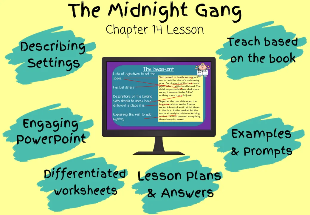 The Midnight Gang Story Settings Lesson