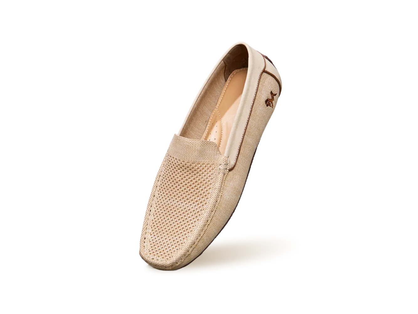 The Weave Loafers : Beige