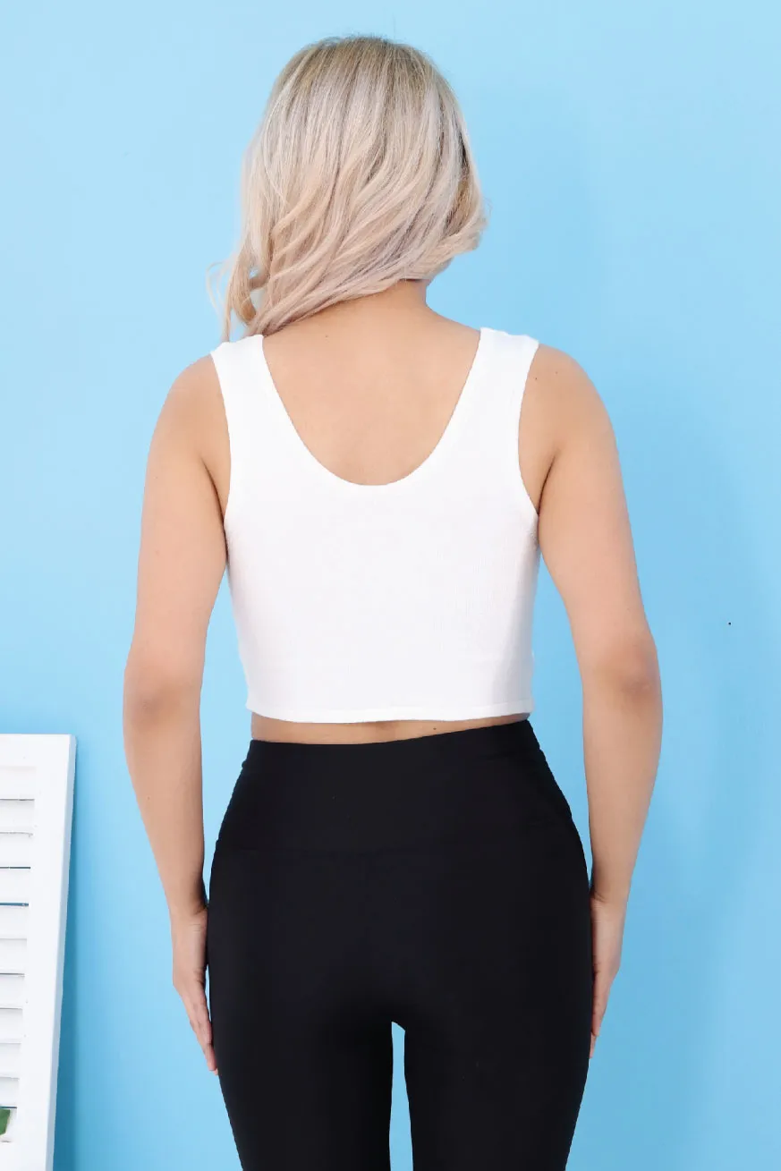 Tie-Front Bra Top