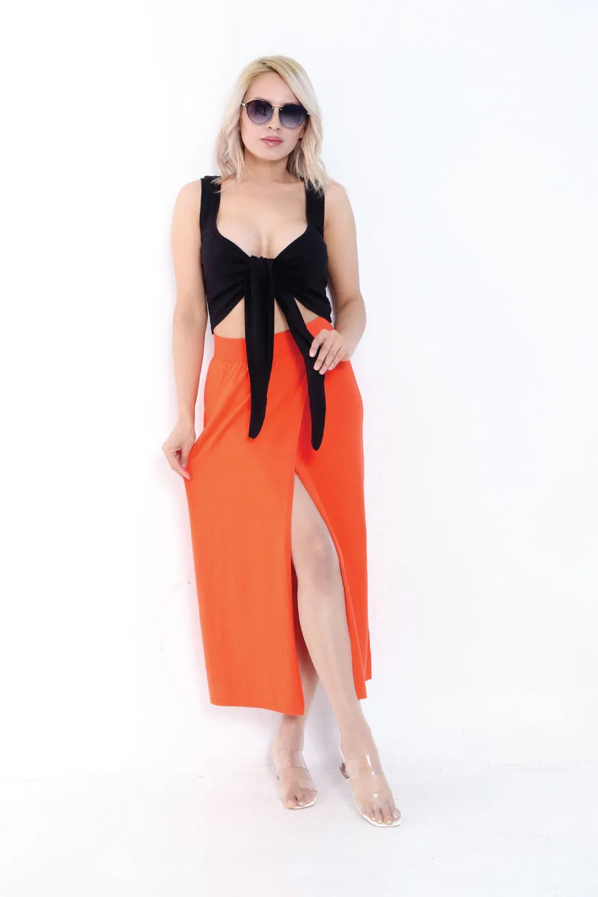 Tie-Front Bra Top