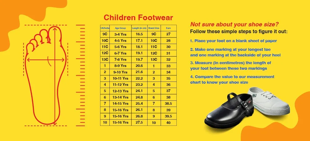 Titas Children White Canvas School Shoe (4 Years To 9 Years)(Velcro Comfort)