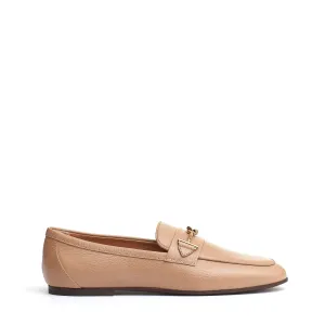 TOD'S Luxury Leather Loafer with Chic Buckle Detail