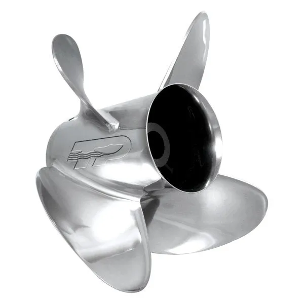 Turning Point® 3150 1532 - Express Mach4 Series 15"D x 15"P RH Rotation 4-Blade Stainless Steel Thru Hub Exhaust Propeller