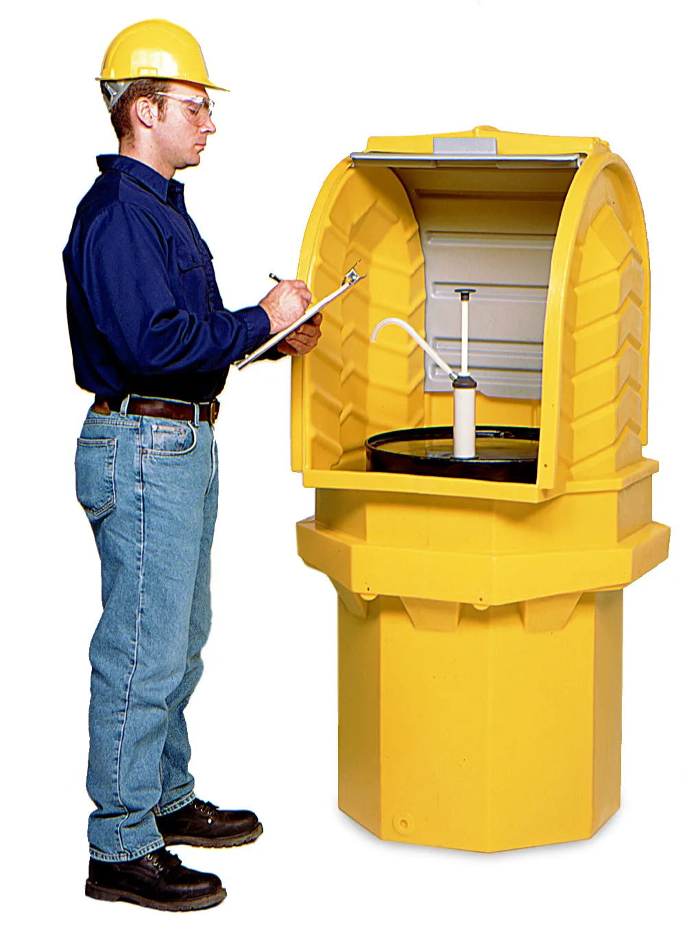 Ultra - Hard Top 1 Drum Plus Spill Pallet