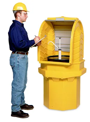 Ultra - Hard Top 1 Drum Plus Spill Pallet