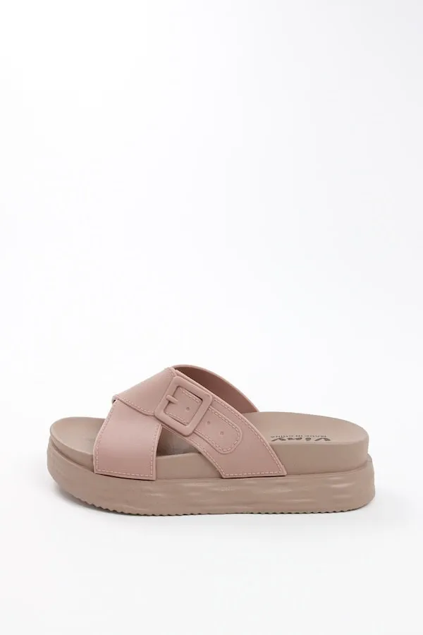Viny - Women Cross Chunky Slides