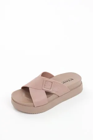 Viny - Women Cross Chunky Slides