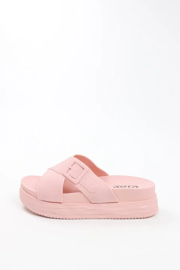 Viny - Women Cross Chunky Slides
