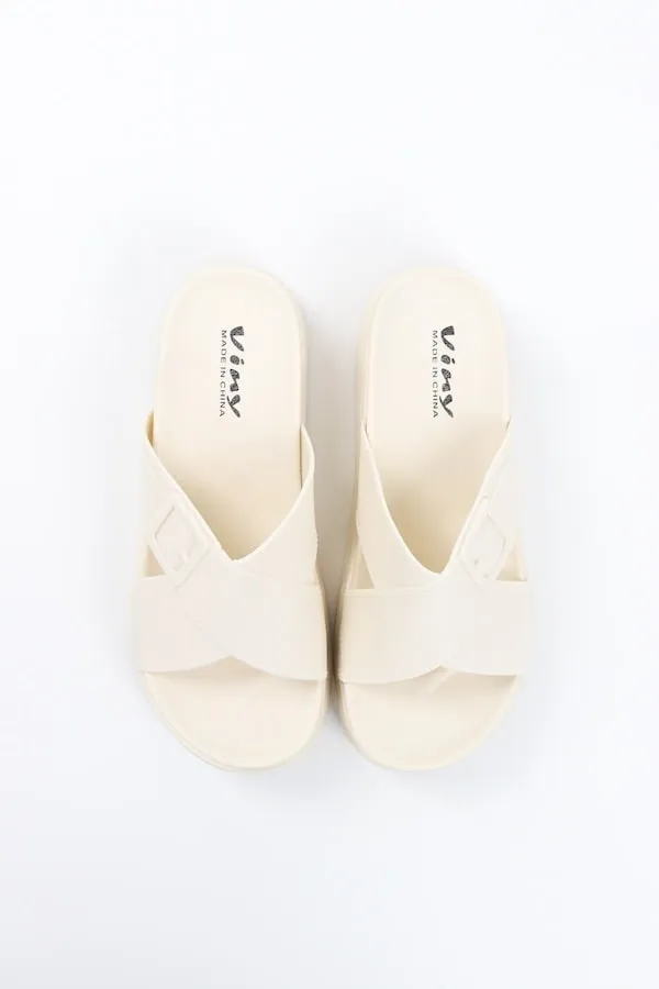 Viny - Women Cross Chunky Slides