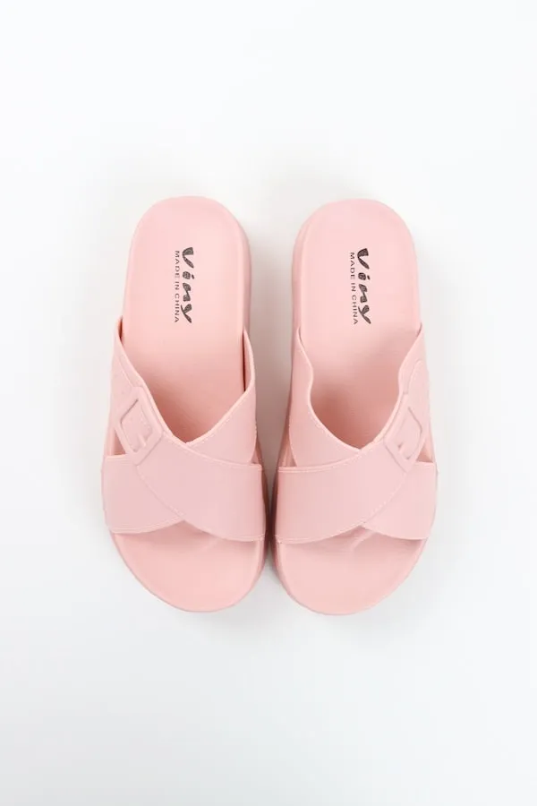 Viny - Women Cross Chunky Slides