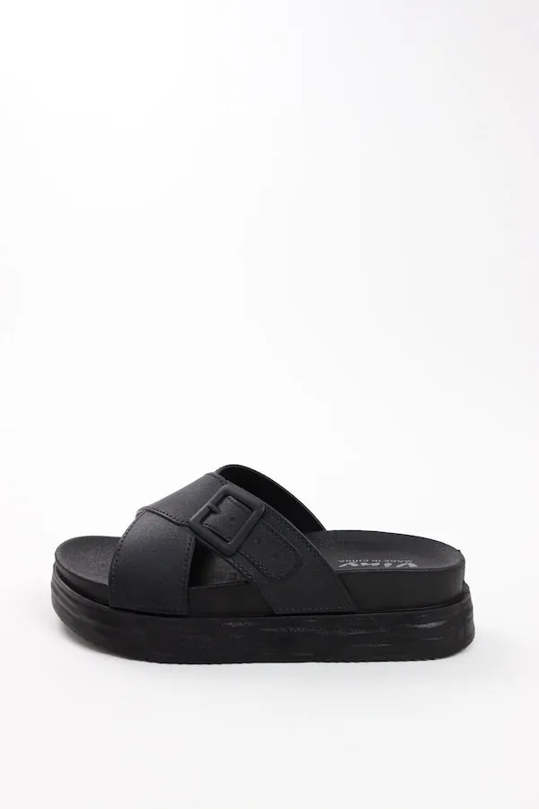 Viny - Women Cross Chunky Slides