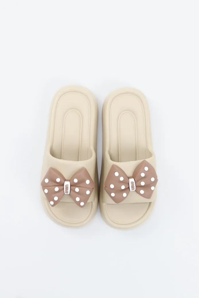 Viny - Women's Bow Chunky Slides